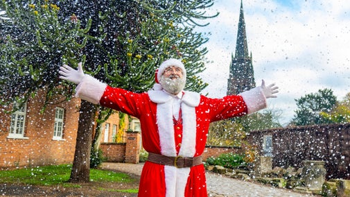Father Christmas at Clumber Park